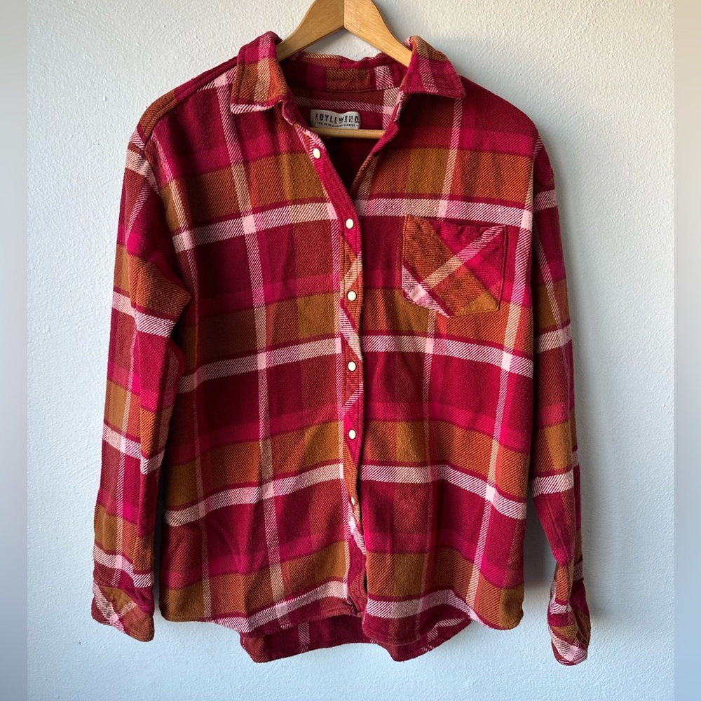 Flannel Idyllwind Miranda Lambert Plaid Flannel Women’s Pearl Button Up Shirt